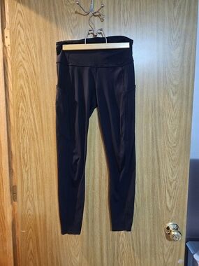 Lululemon Fast and Free Black High-Rise Leggings size 6